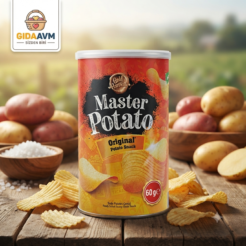 Master Potato Original Glutensiz Cips 60 G