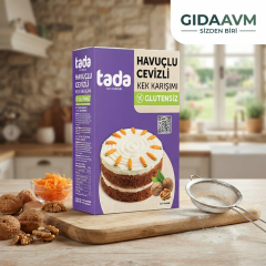 Tada Glutensiz Havuçlu Cevizli Kek Karışımı 350 gram