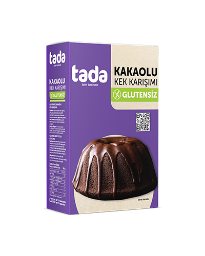Tada Glutensiz Kakaolu Kek Karışımı 350 gram