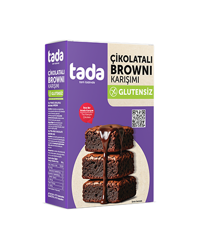 Tada Glutensiz Çikolatalı Browni Karışımı 225 gram