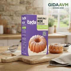 Tada Glutensiz Vanilyalı Kek Karışımı 350 gram