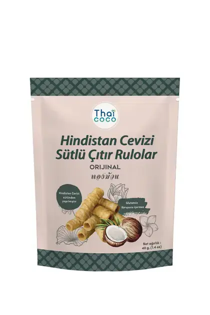 Thai Coco Hindistan Cevizi Sütlü Rulo 40gr