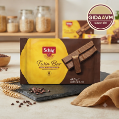 Schar Twin Bar Sütlü Çikolatalı Gofret 64,5 gr (TETT 07/01/2027)