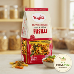 Yayla Tricolor Sebzeli Fusilli 400 gr