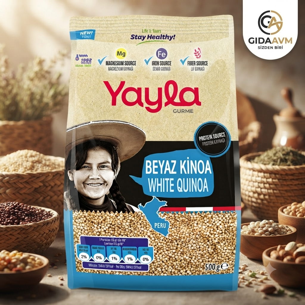 Yayla Gurme Beyaz Kinoa 500 gr