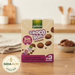 Gullon Glutensiz Choco Bom Kurabiye 120 g