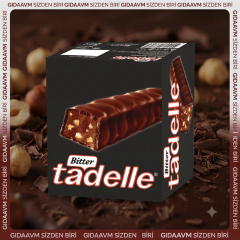 Tadelle Glutensiz Fındık Dolgulu Bitter Çikolata 30 gr*20 Adet