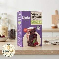 Tada Glutensiz Vişneli Browni Karışımı 225 gram