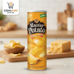 Master Potato Cheddar Peyniri Aroma Çeşnili Glutensiz Cips 160G