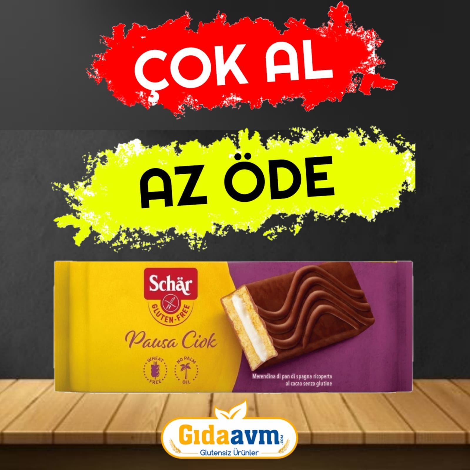 Schar Pausa Ciok Kek 35 gr (TETT 15/03/26)