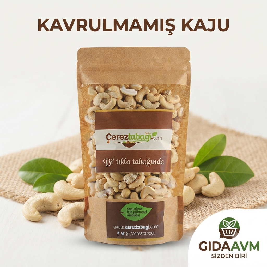 Glutensiz Kavrulmamış Kaju 250 Gr