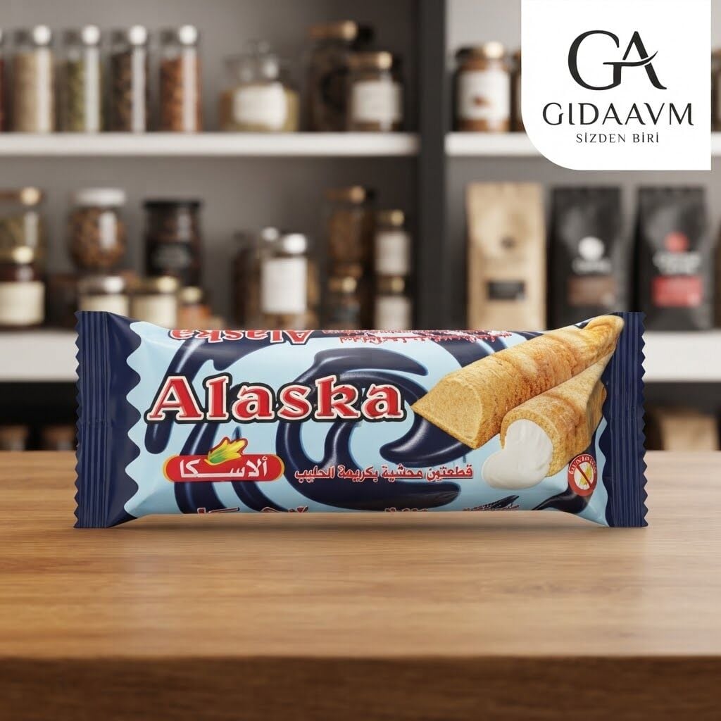 Alaska Gofret Sütlü