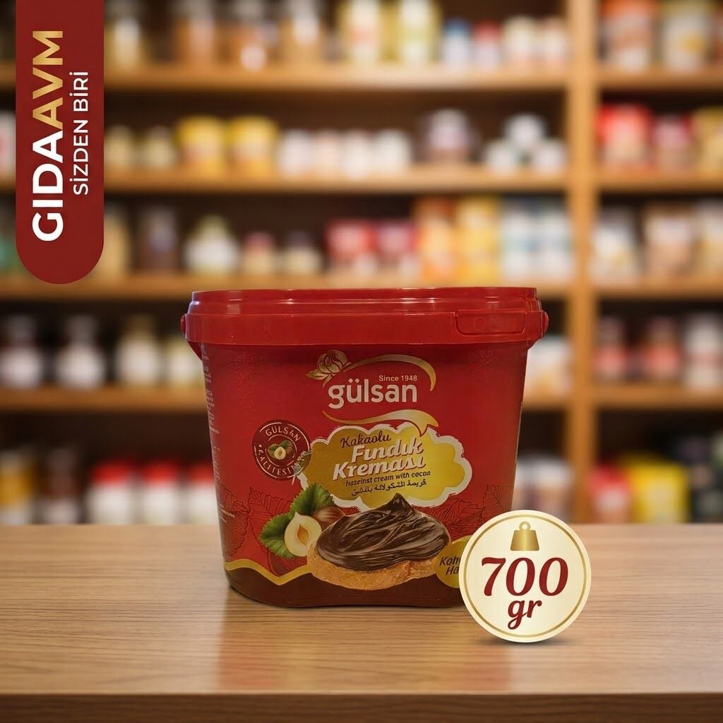 Gülsan Kakaolu Fındık Kreması 700 gr