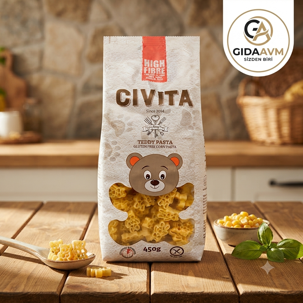Cıvıta Glutensiz Ayıcık Makarna 450 gr