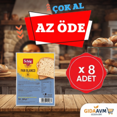 Schar Pan Blanco 250g Glutensiz Dilimli Ekmek*8Adet (TETT 09/01/27)