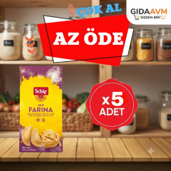 Schar Glutensiz Farina Çok Amaçlı Un Karışımı 1 kg* 5 Adet (TETT 25/03/2027)