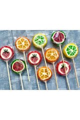 Glutensiz Candy Fox Polonya Lolipop Şeker