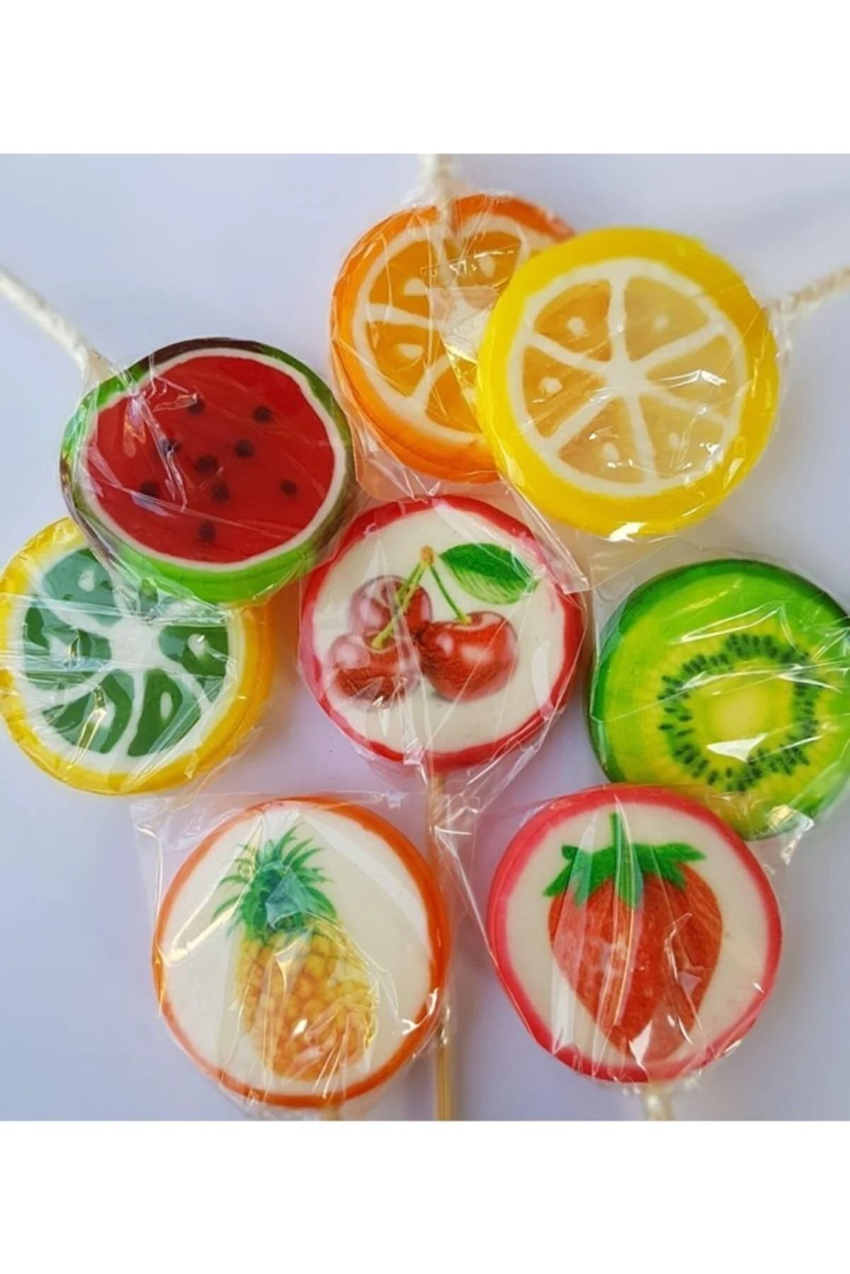 Glutensiz Candy Fox Polonya Lolipop Şeker