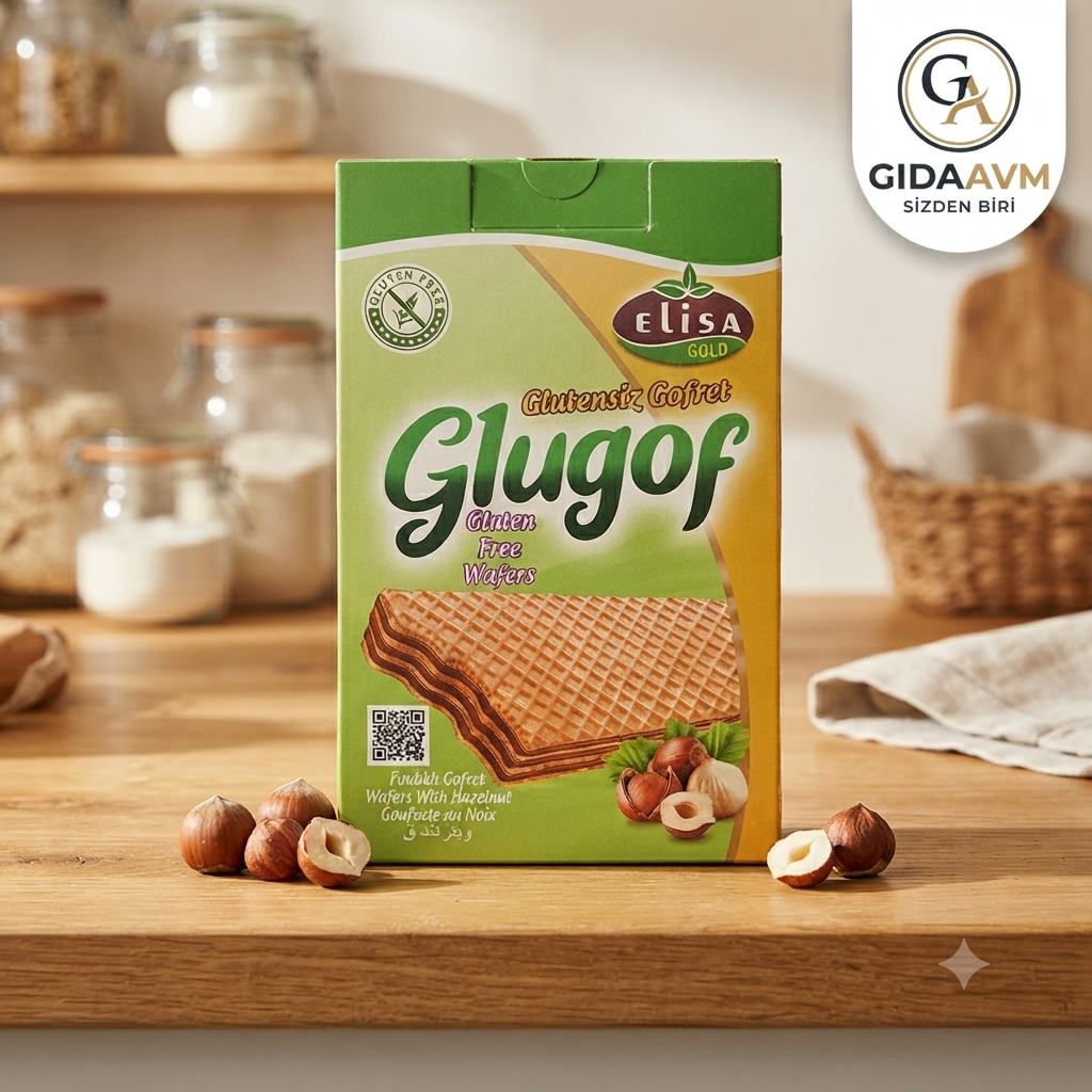 Elisa Gold Glutensiz Fındıklı Gofret 125 gr