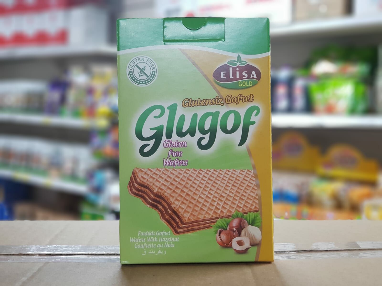 Elisa Gold Glutensiz Fındıklı Gofret 125 gr