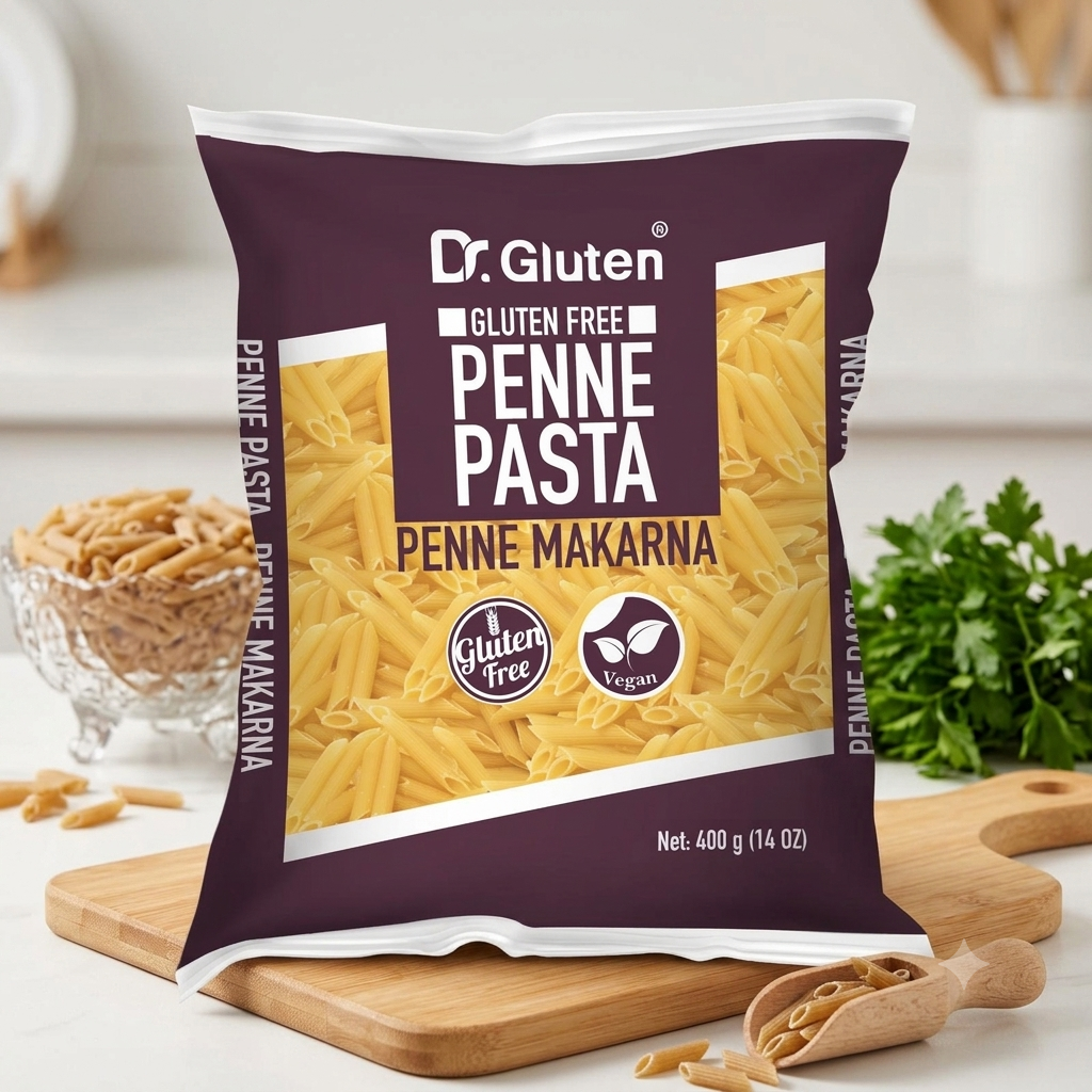 Dr.Gluten Penne Kesme Makarna 400 gr