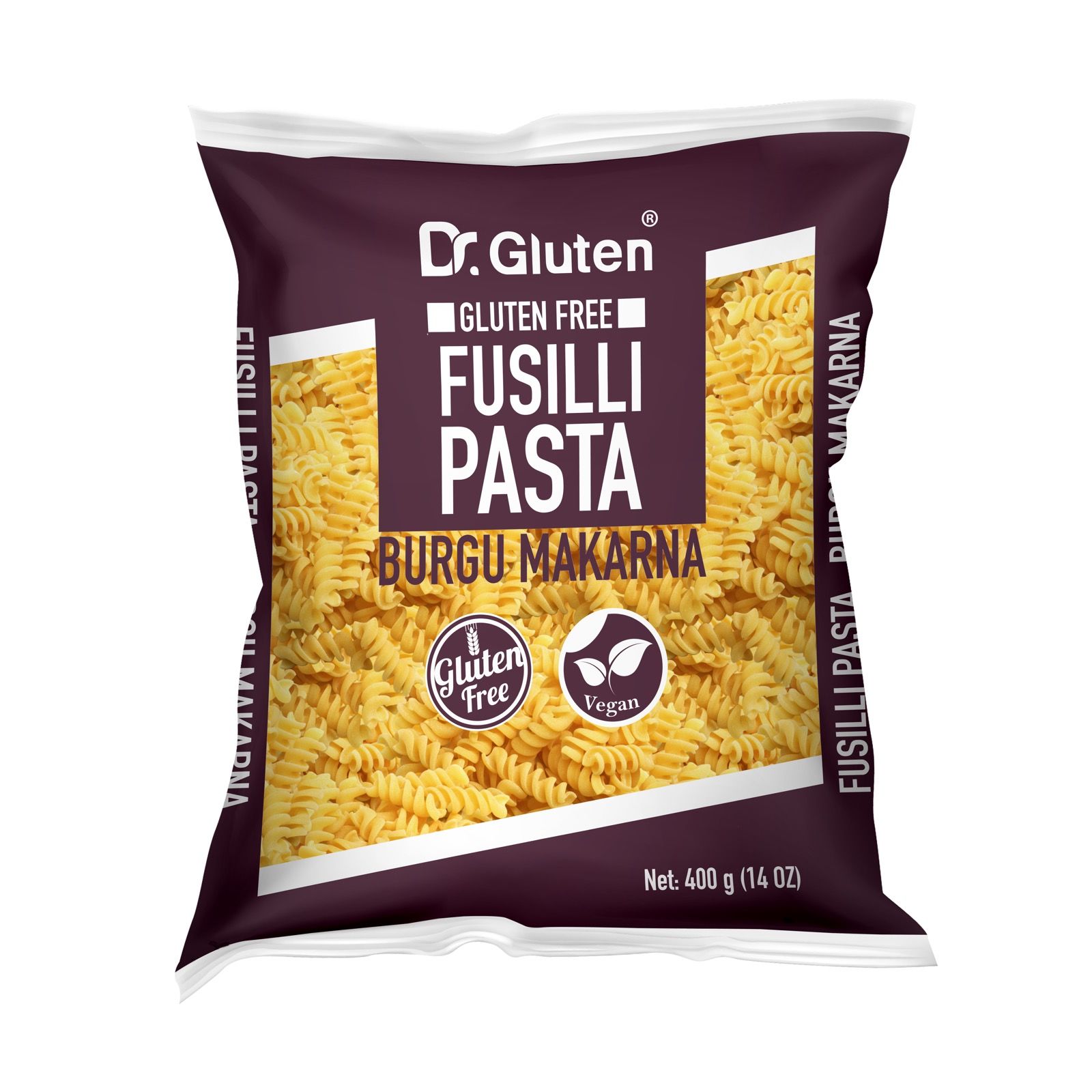 Dr. Gluten Fusilli Burgu Makarna 400 gr