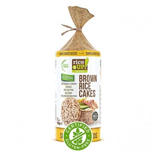 Rice Up Ayçiçeği Çekirdekli Pirinç Patlağı 120 gr