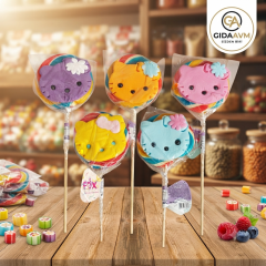 Glutensiz Candy Fox Ayıcık Figürlü Lolipop Şeker