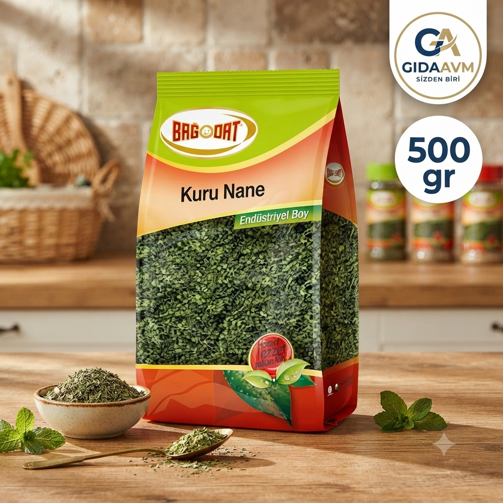 Bağdat Baharat Glutensiz Nane 500 gr