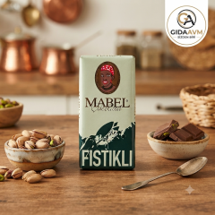 Mabel Glutensiz Antep Fıstıklı Çikolata 13.50 gr