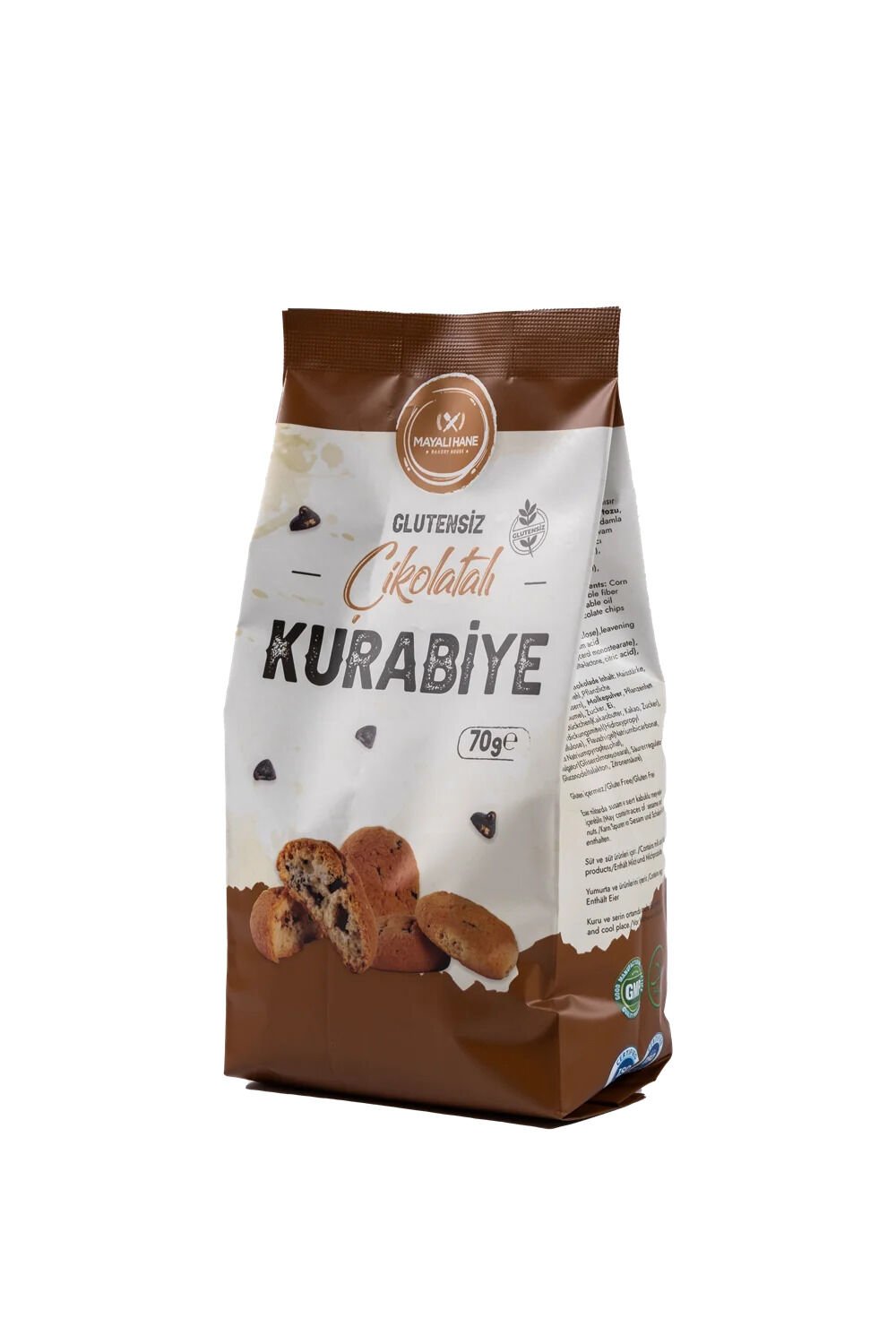 Mayalı Hane Glutensiz Çikolatalı Kurabiye 70 gr