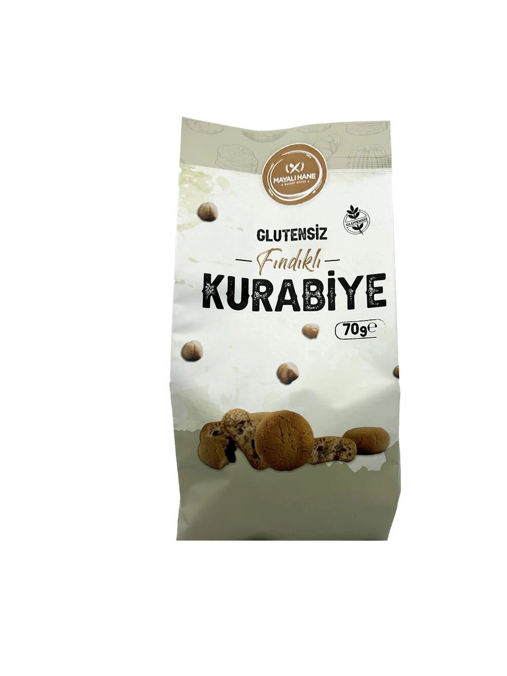 Mayalı Hane Glutensiz Fındıklı Kurabiye 70 gr