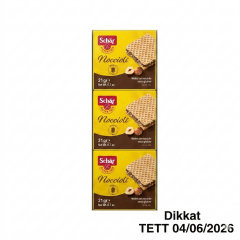 Schar Noccioli 63g (3x21g) Glutensiz Kremalı Fındıklı Gofret (TETT 04/06/2026)