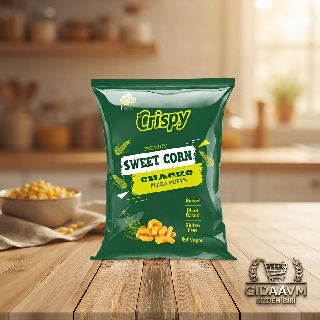 Crispy Pizza Aromalı Cips 55 gr