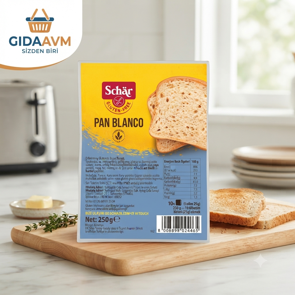 Schar Pan Blanco 250g Glutensiz Dilimli Ekmek (TETT  13/11/26)