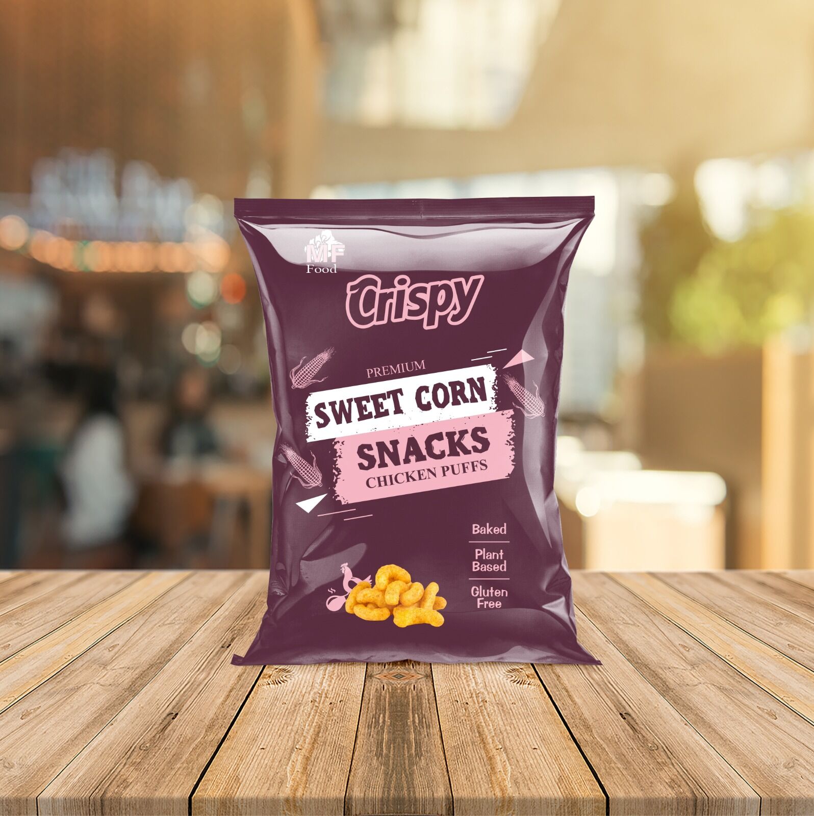 Crispy Tavuk Aromalı Cips 55 gr