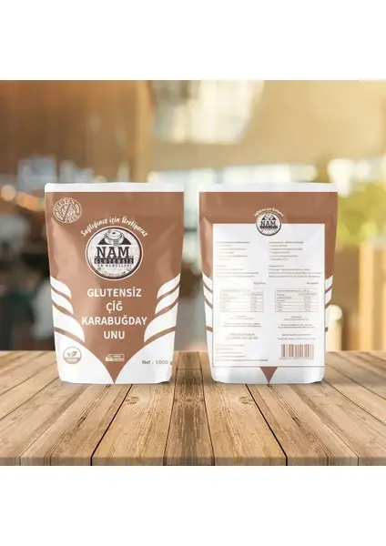 Nam Glutensiz Çiğ Karabuğday Unu 1 kg
