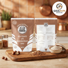 Nam Glutensiz Çiğ Karabuğday Unu 1 kg