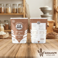 Nam Glutensiz Çiğ Karabuğday Unu 1 kg
