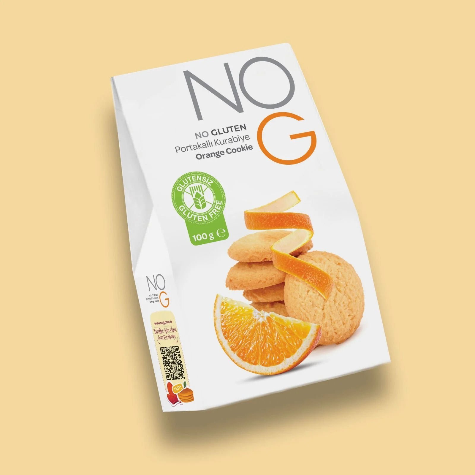 Portakallı Kurabiye 100 g