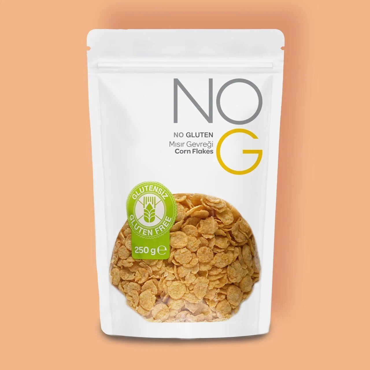 No Gluten Mısır Gevreği 250 g