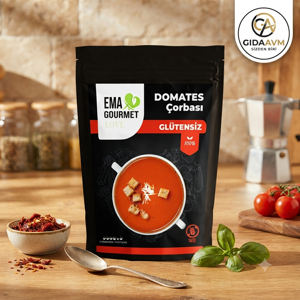 Ema Gourmet Love Glutensiz Domates Çorbası 70 gr