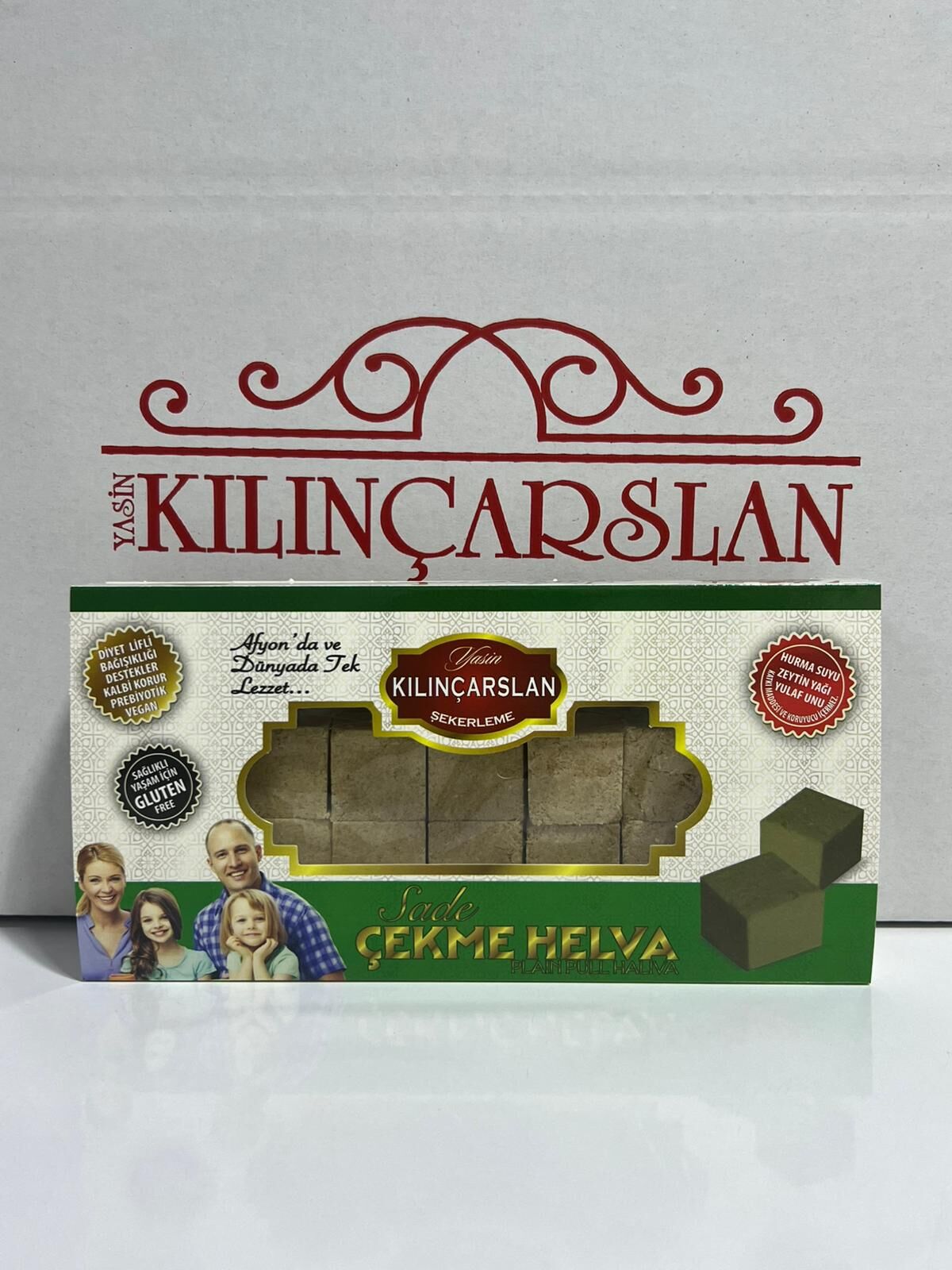 Glutensiz Hurma Suyu Zeytin Yağı Yulaf Unlu Sade Çekme Helva 150 gr