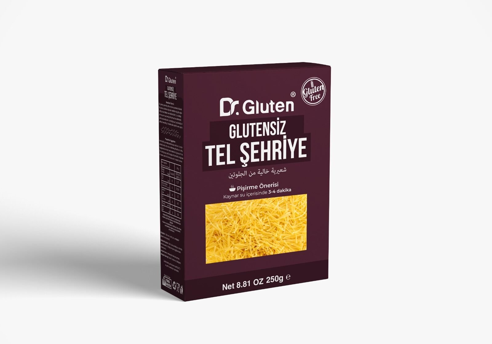 Dr. Gluten Tel Şehriye 250 gr