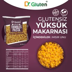 Dr. Gluten Yüksük Makarna 400 gr