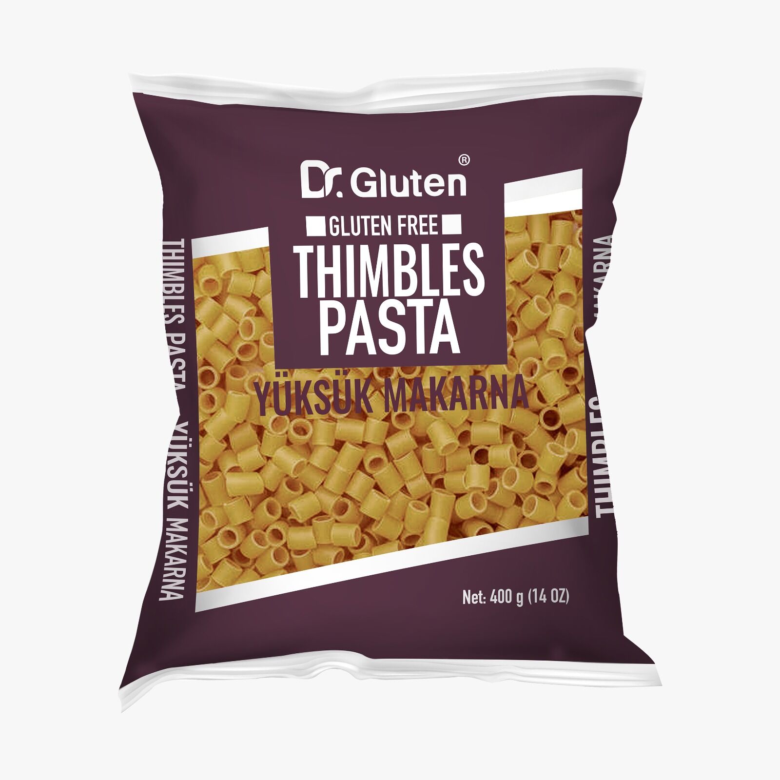 Dr. Gluten Yüksük Makarna 400 gr