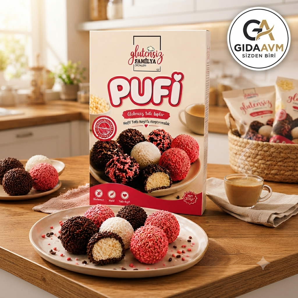 Glutensiz Pufi (8 Adet)