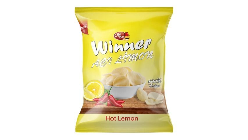 Winner Acı Limon Aromalı Patetes Cipsi 32gr