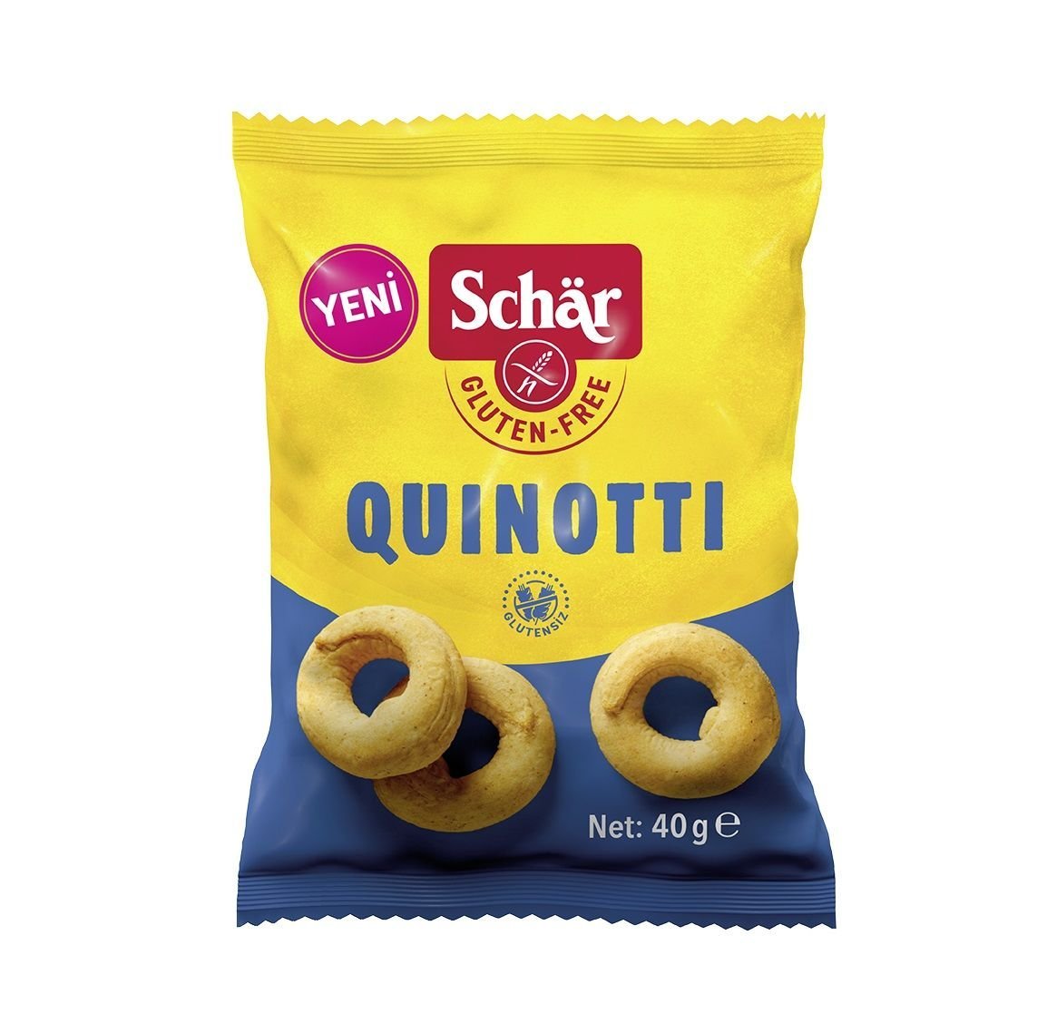 Schar Quinotti Glutensiz Kinoalı Halka Kraker 40 gr