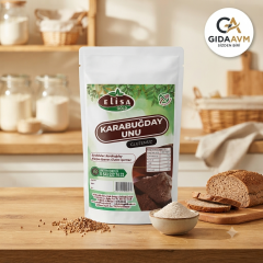 Elisa Gold Glutensiz Çiğ Karabuğday Unu 1 Kg